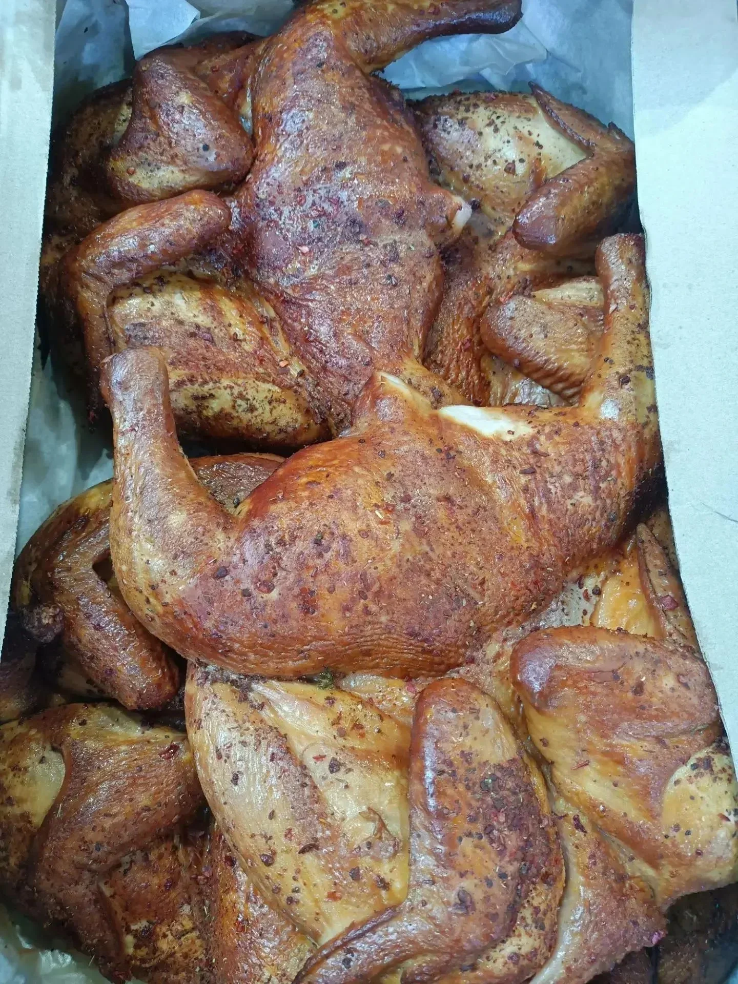 Курица табака