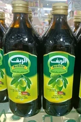 Масло оливковое ALREEF Extra Virgin первого отжима 1 л в стекле