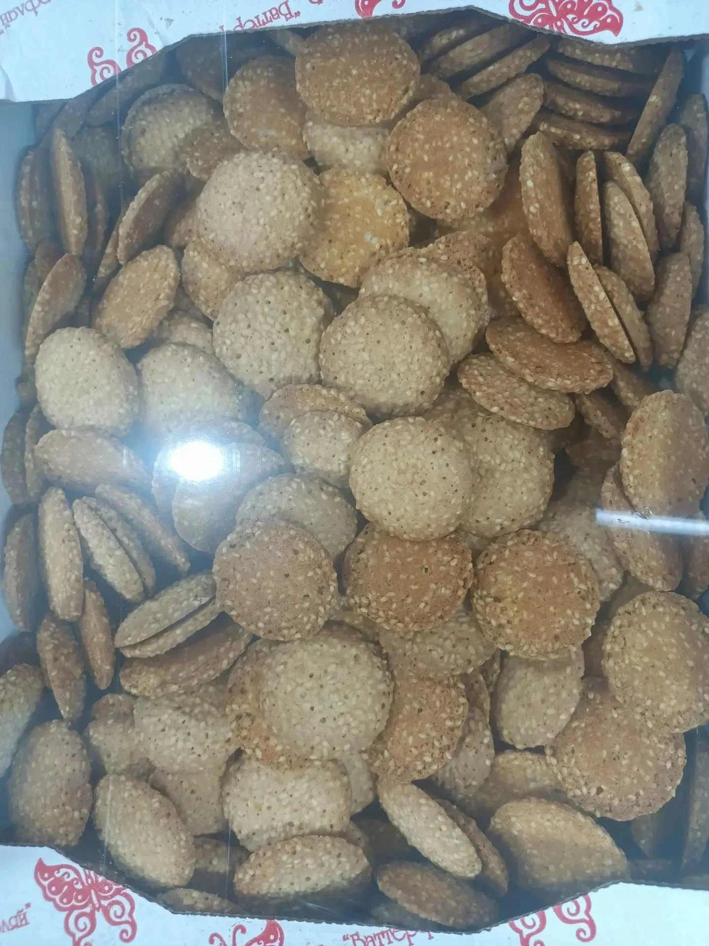 Печенье Чиполлино с кунжутом 1,5 кг