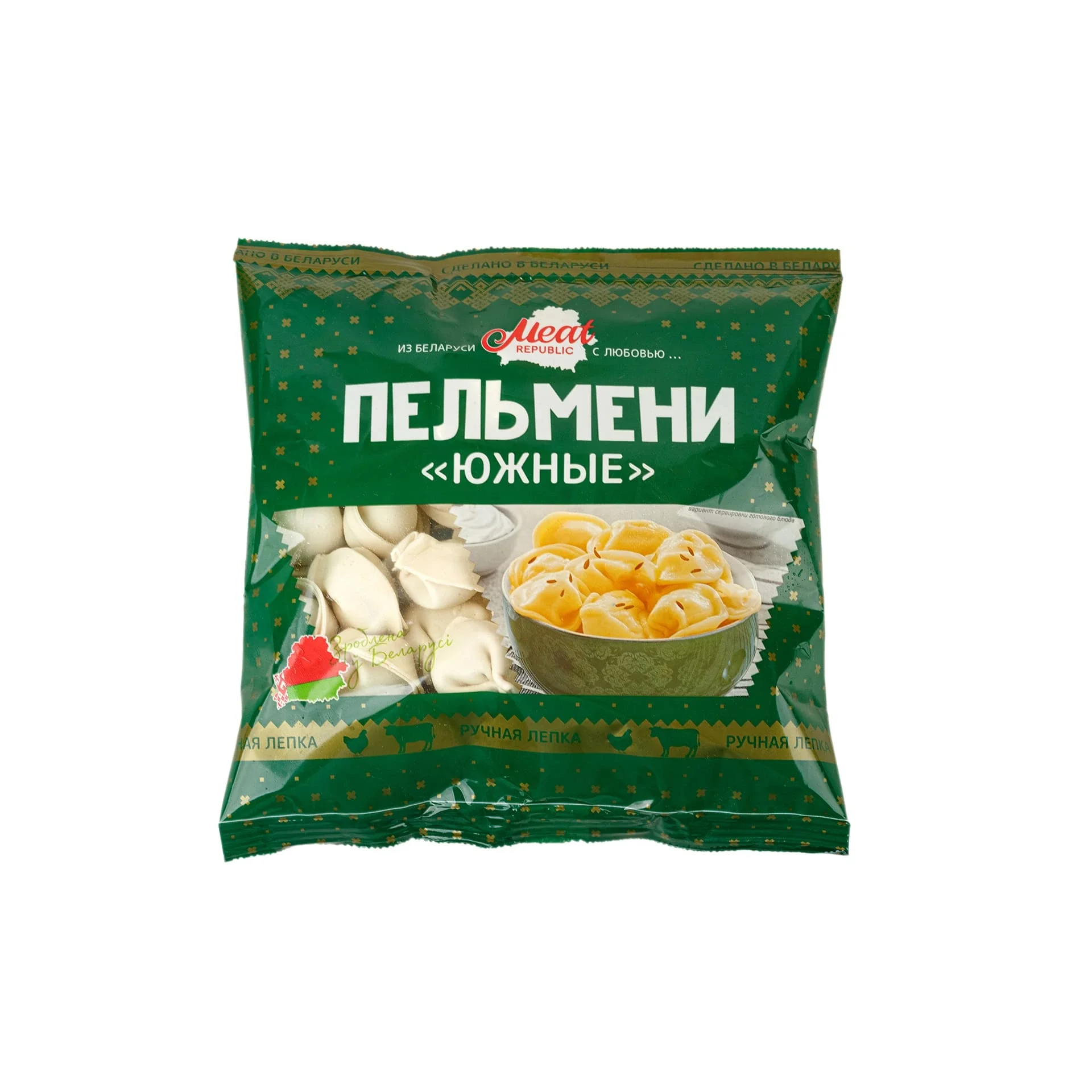 Пельмени из говядины и курицы Южные п/ф зам. Meat Republic 400 г
