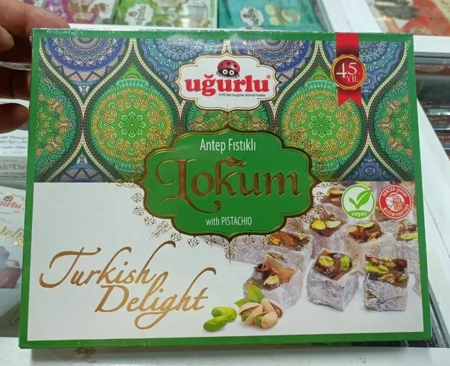 Рахат-лукум Uğurlu с фисташками 350 г