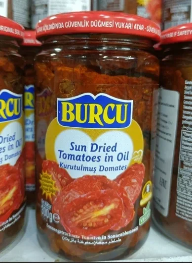 Томаты вяленые Burcu в масле 300 г