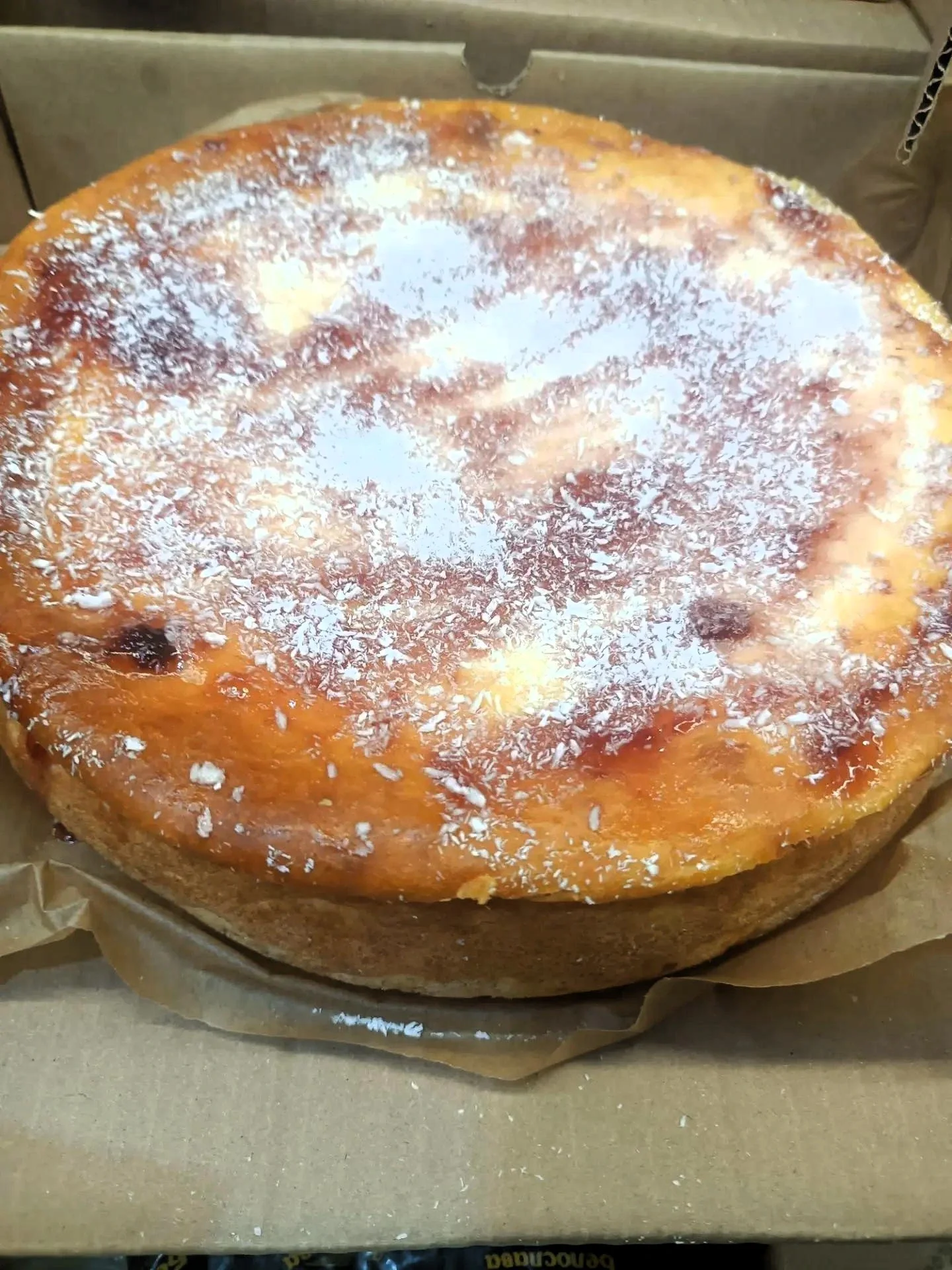 Запеканка с клубникой