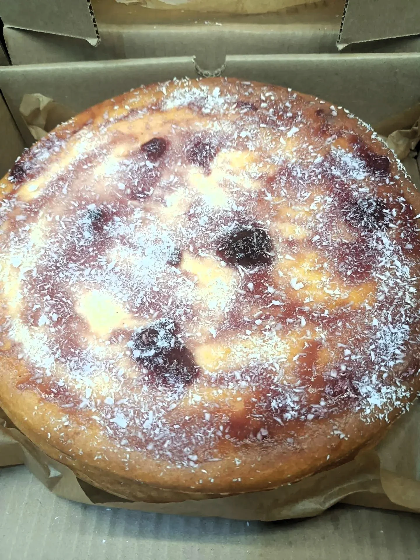 Запеканка с вишней