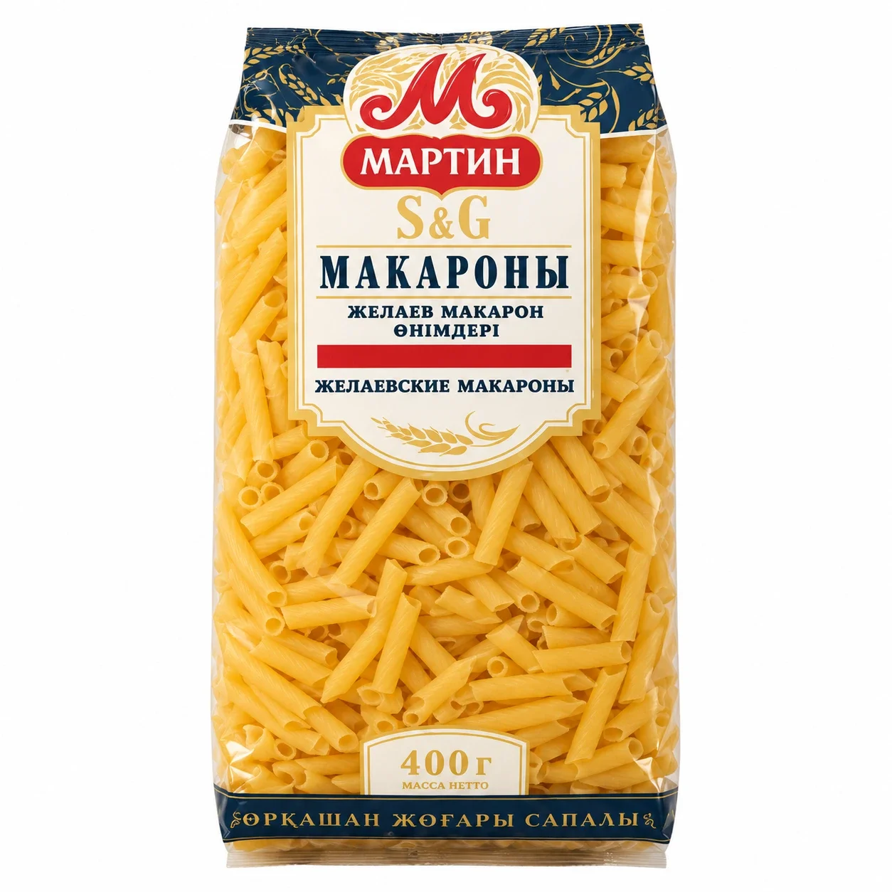 Макароны Мартин 400 г - трубочки