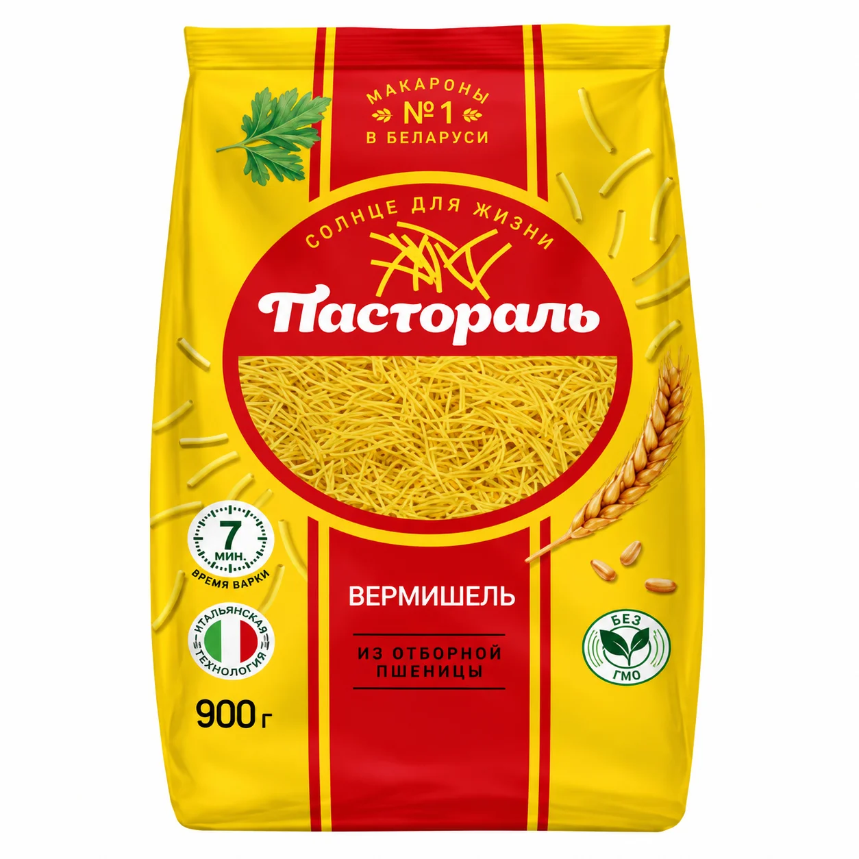Макароны Пастораль 900 г - вермишель