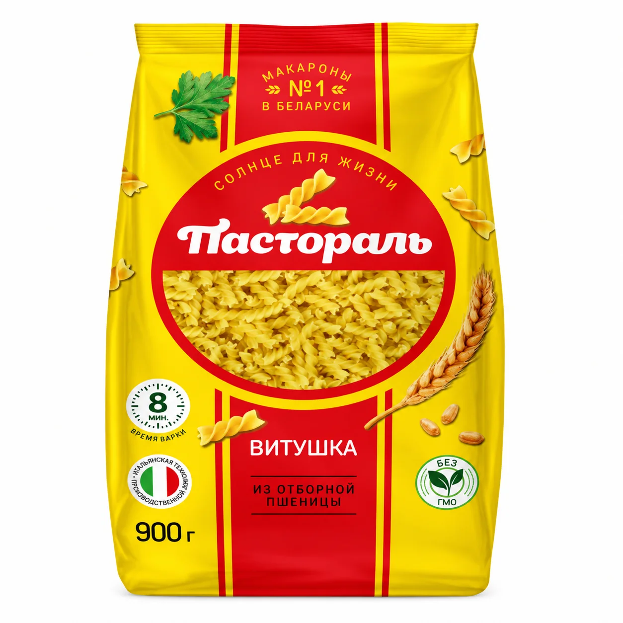 Макароны Пастораль 900 г - витушка