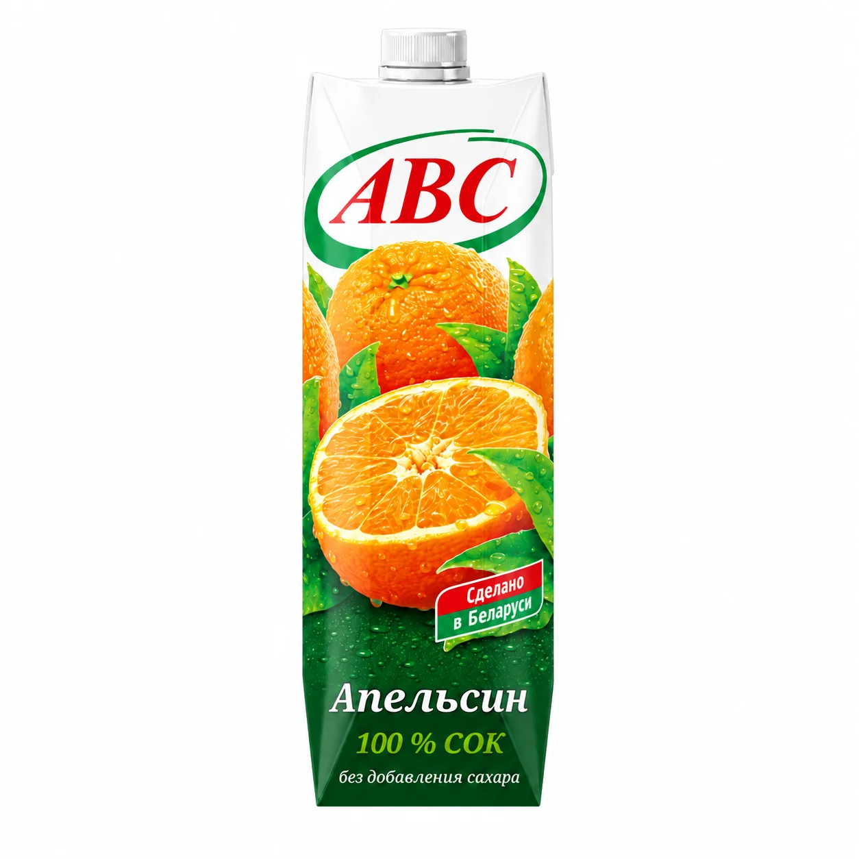Сок апельсиновый 100% ABC 1 л