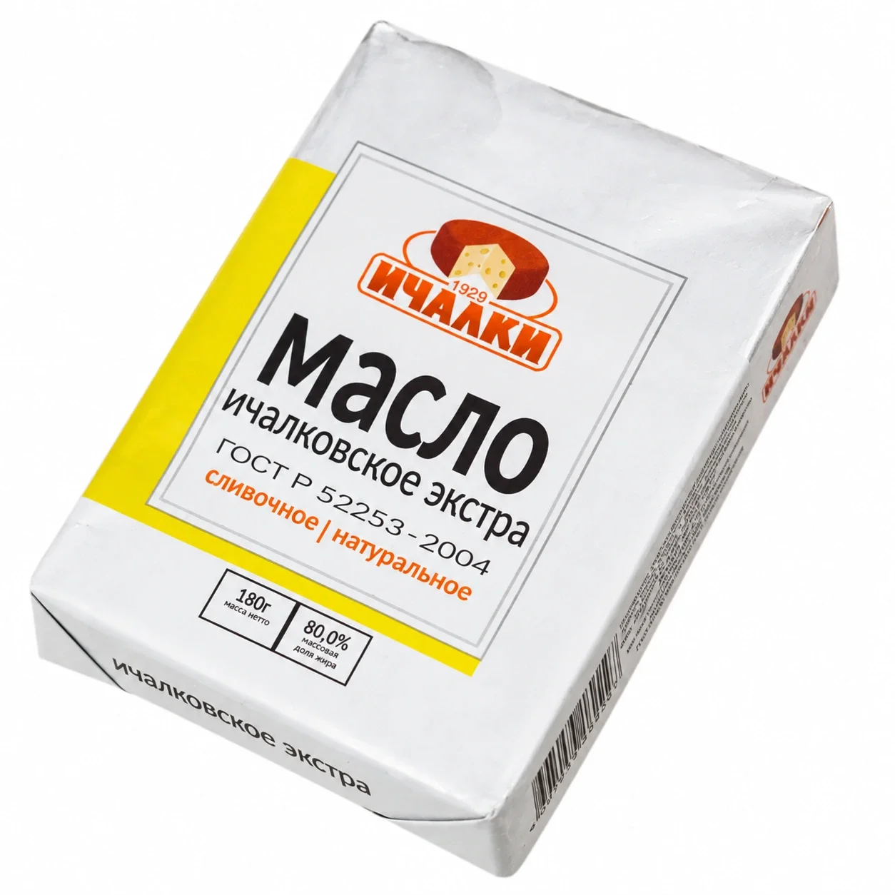 Масло Ичалковское Экстра 80% 180 г