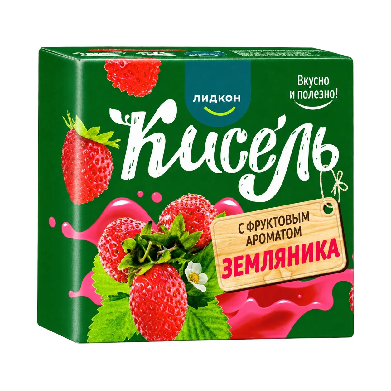 Кисель земляника Лидкон 220 г