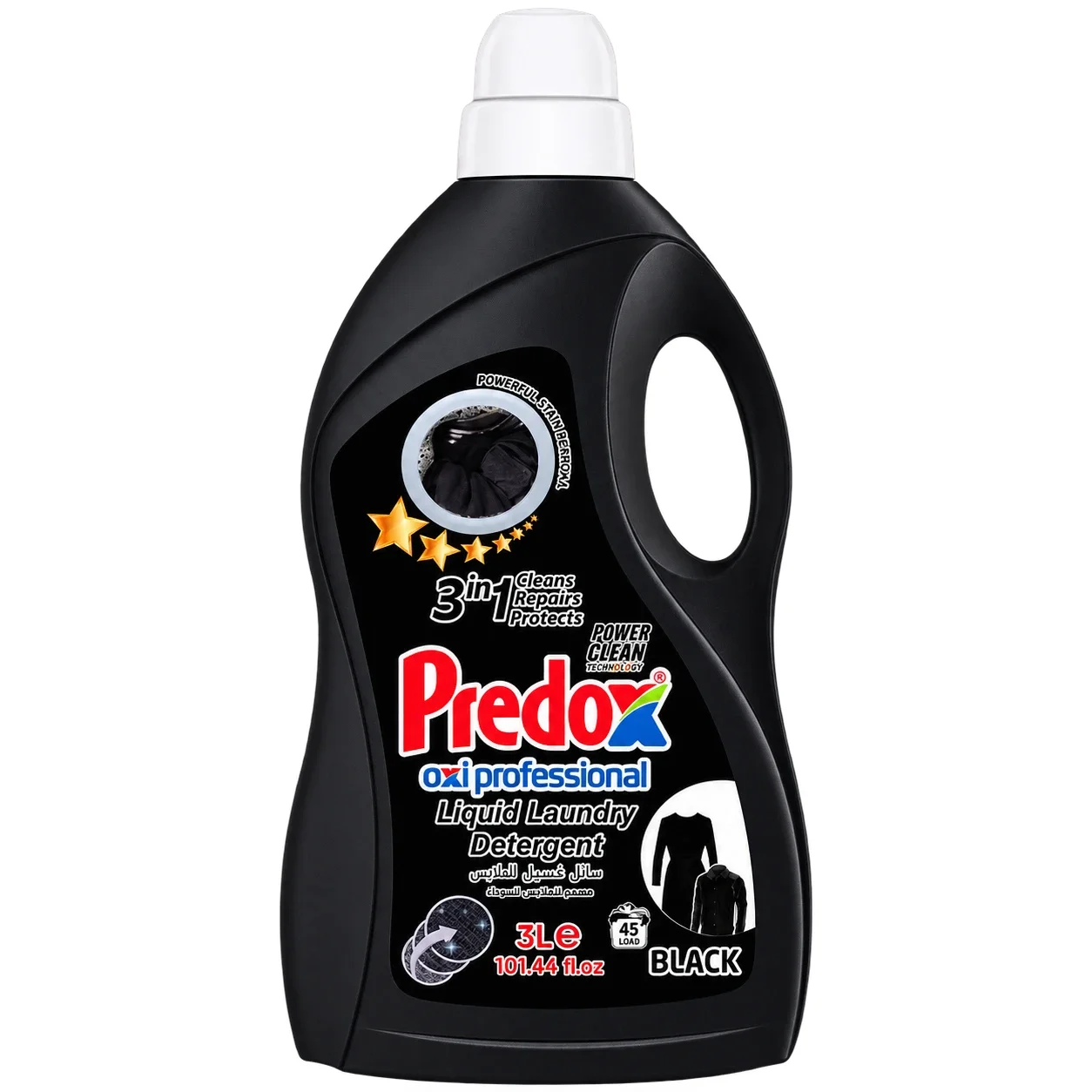 Гель для стирки PredoX Oxyprofessional Black 3 л