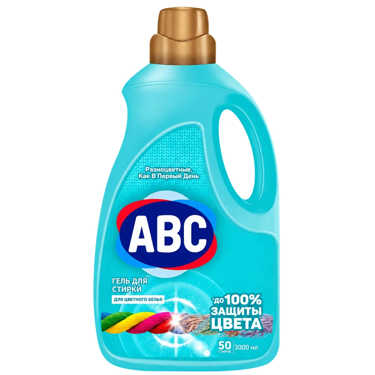 Гель для стирки ABC Colors для цветного 3 л