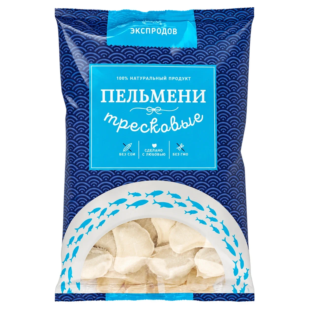 Пельмени из тресковых рыб Тресковые Экспродов 500 г