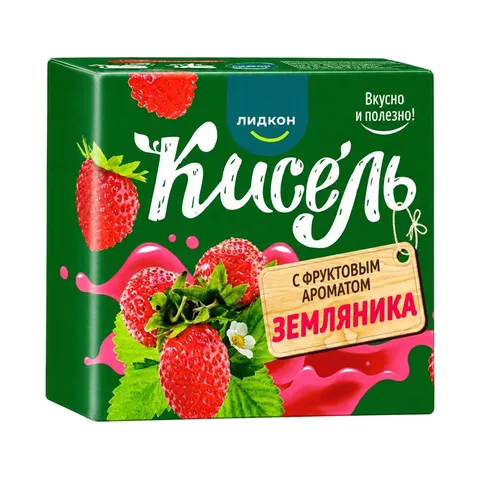 Кисель земляника Лидкон 220 г