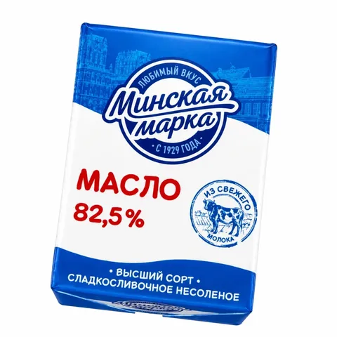 Масло Минская марка 82,5% 180 г